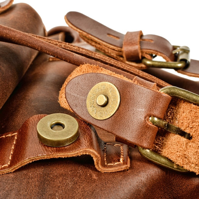 Leather backpack 1
