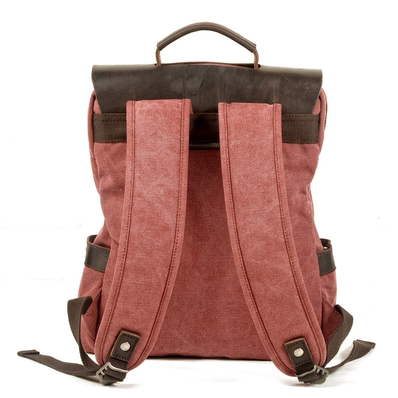 Rose red backpack