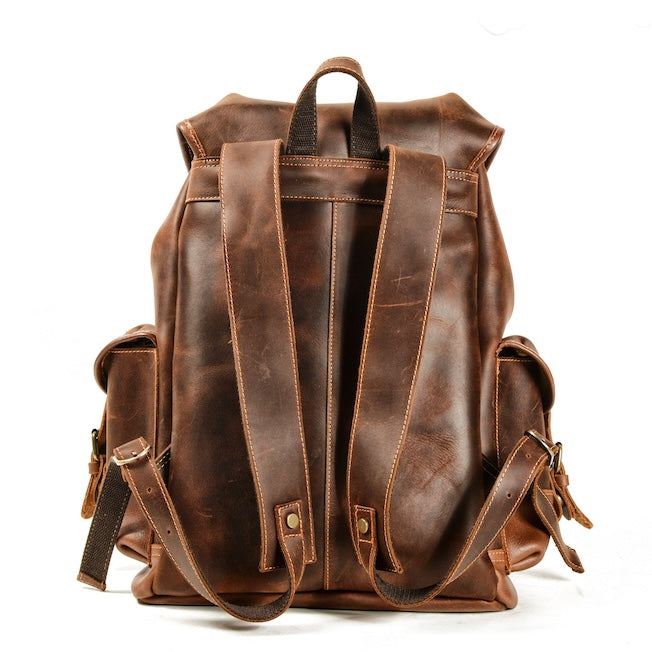 Leather backpack 1