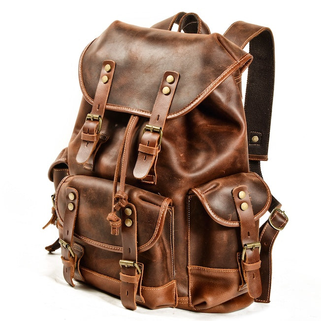 Leather backpack 1