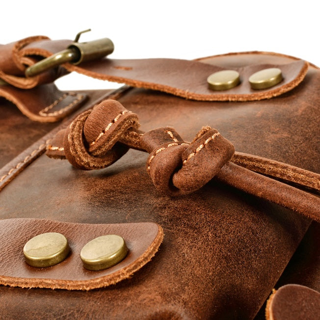 Leather backpack 1