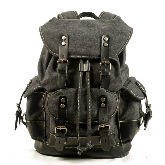 Grey backpack