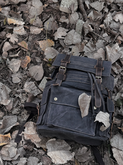 Retro backpack
