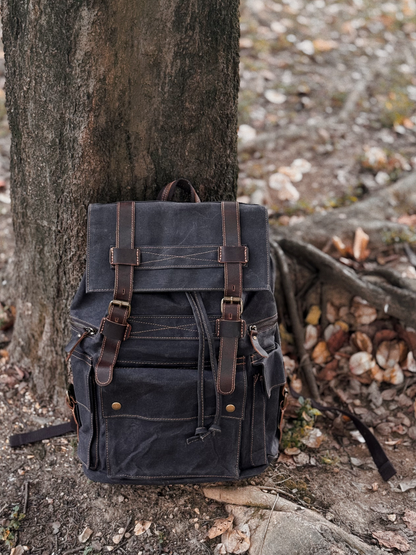 Retro backpack