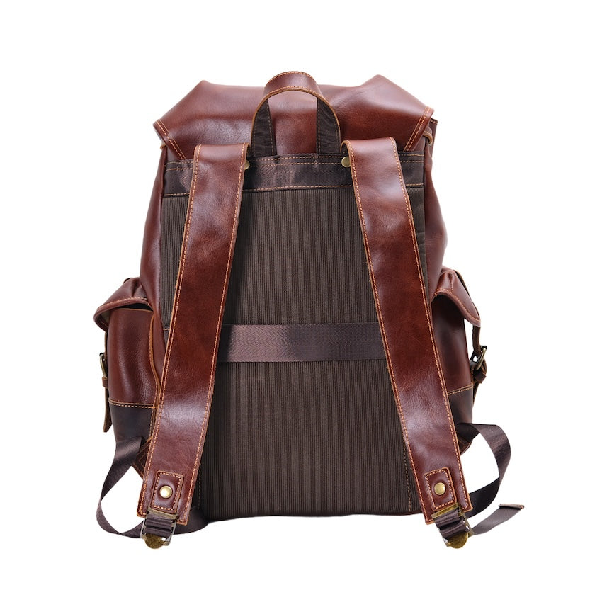 Leather backpack 2
