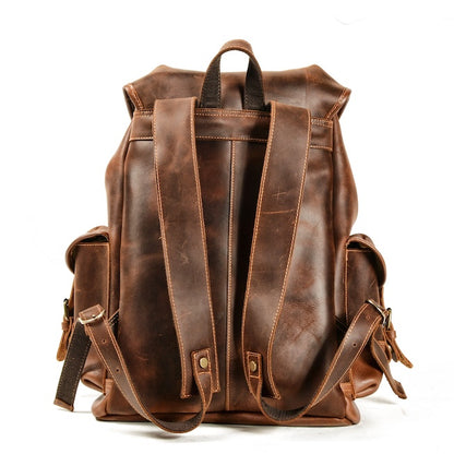 Leather backpack 1