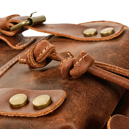 Leather backpack 1